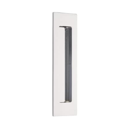 Patioplus 7 in. Modern Rectangular Flush Pull, Bright Chrome PA2667425